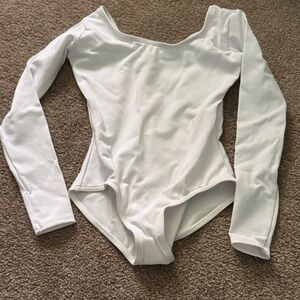 Capezio Classic White leotard child medium